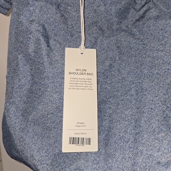 Baggu Nylon Shoulder Bag Digital Denim - Picture 3 of 5